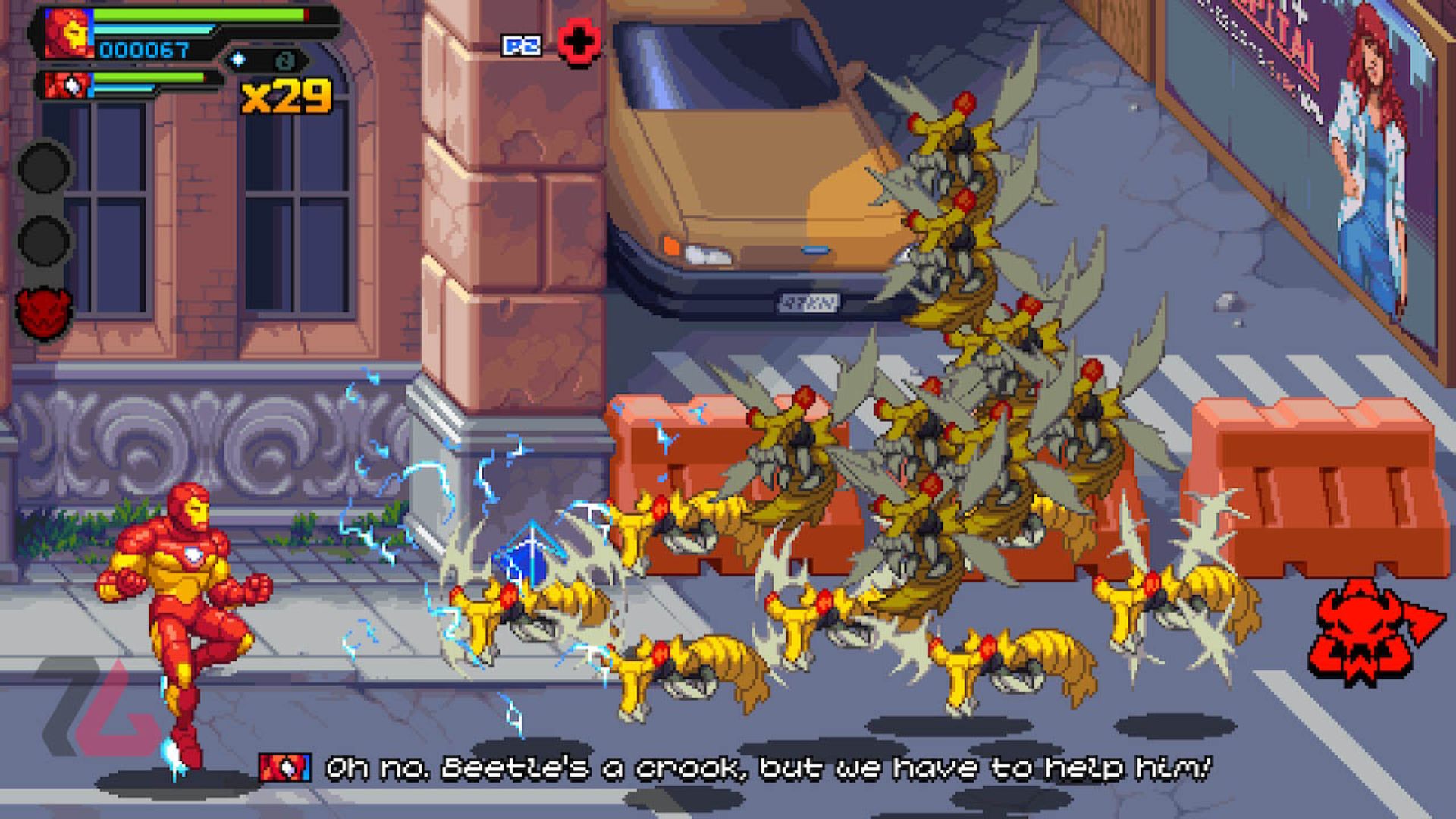 آیرون من بازی Marvel Cosmic Inavsion