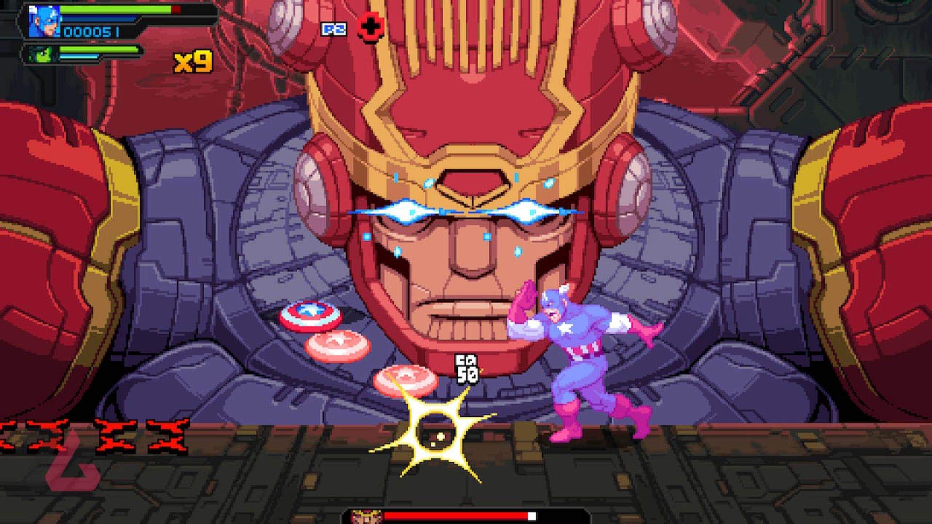 کاپیتان آمریکا بازی Marvel Cosmic Inavsion