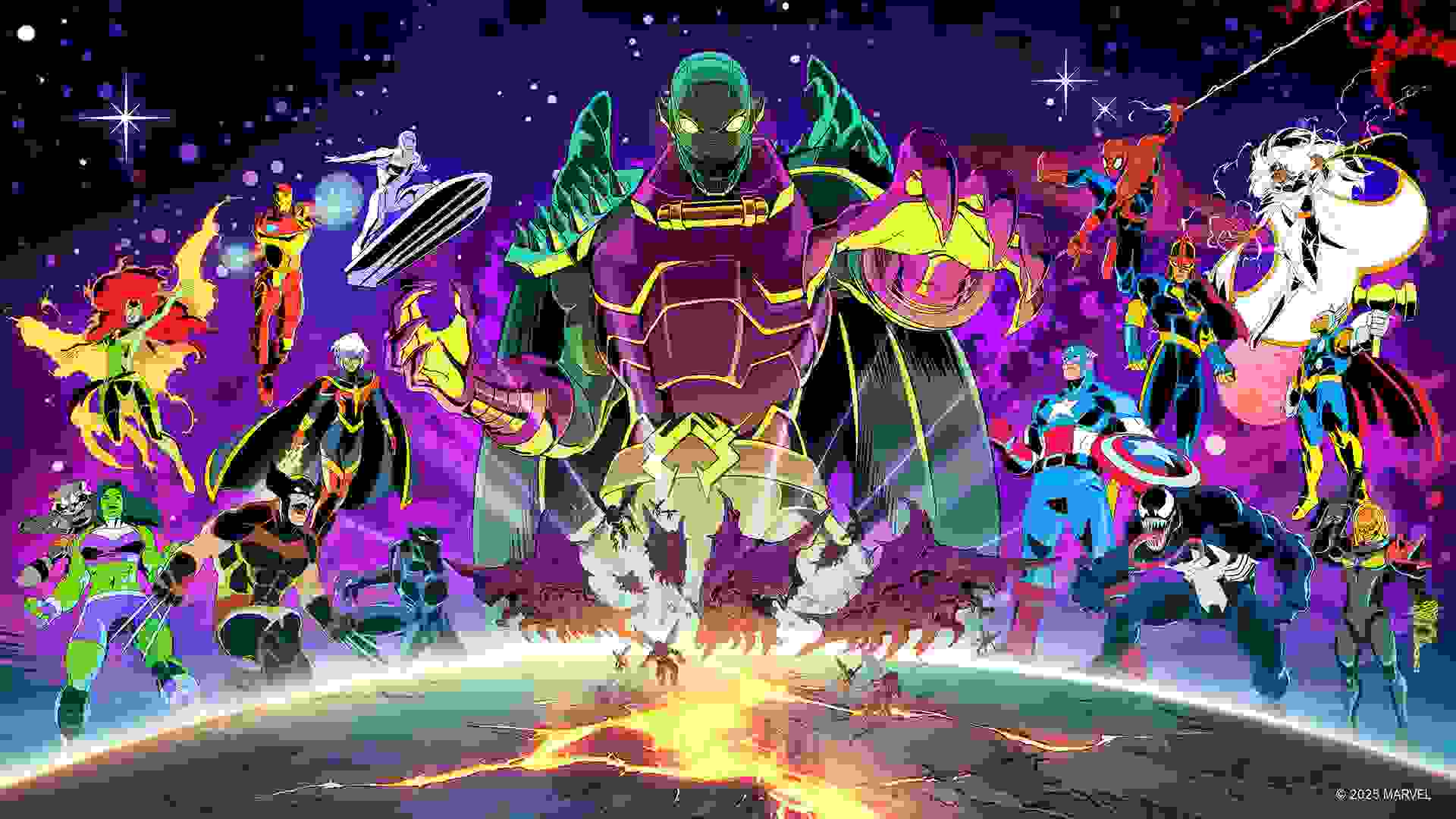 پوستر اصلی بازی Marvel Cosmic Inavsion