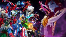 شخصیت‌های انیمیشنی بازی Marvel Tokon: Fighting Souls در فضای بیکران