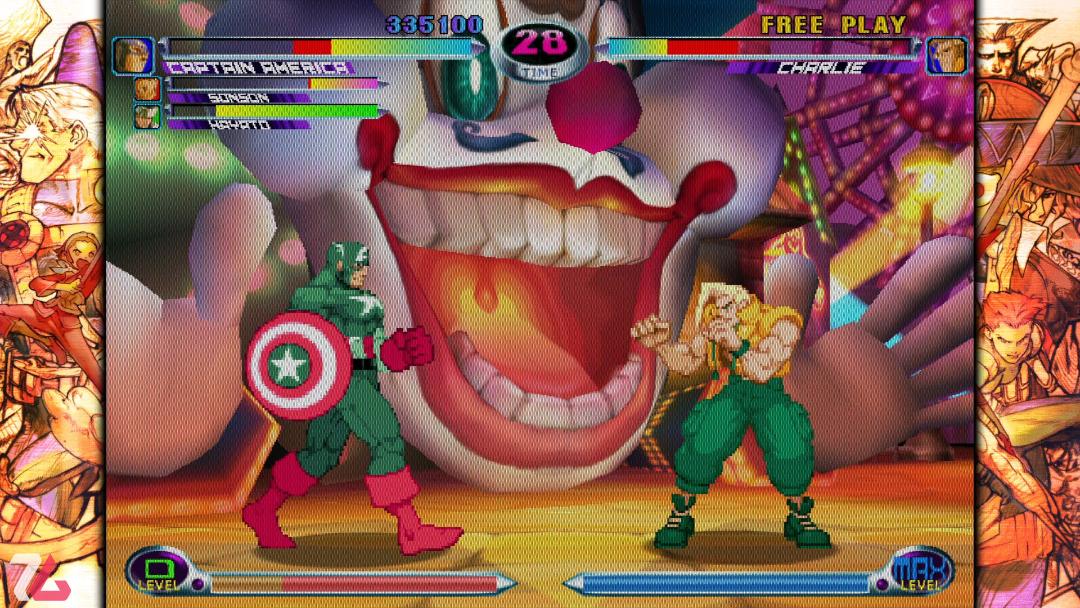 گیم پلی Marvel vs. Capcom Fighting Collection