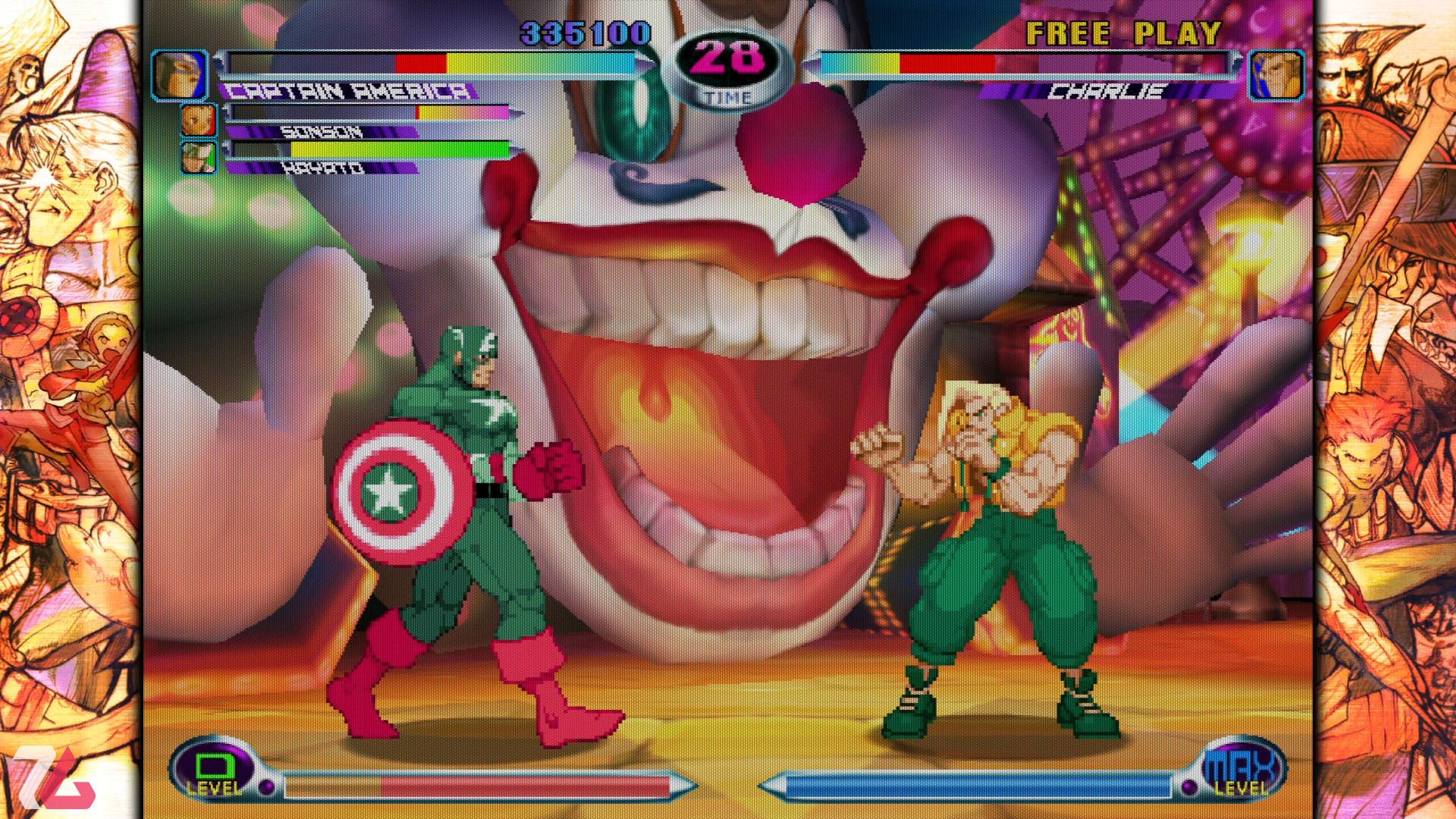 گیم پلی Marvel vs. Capcom Fighting Collection