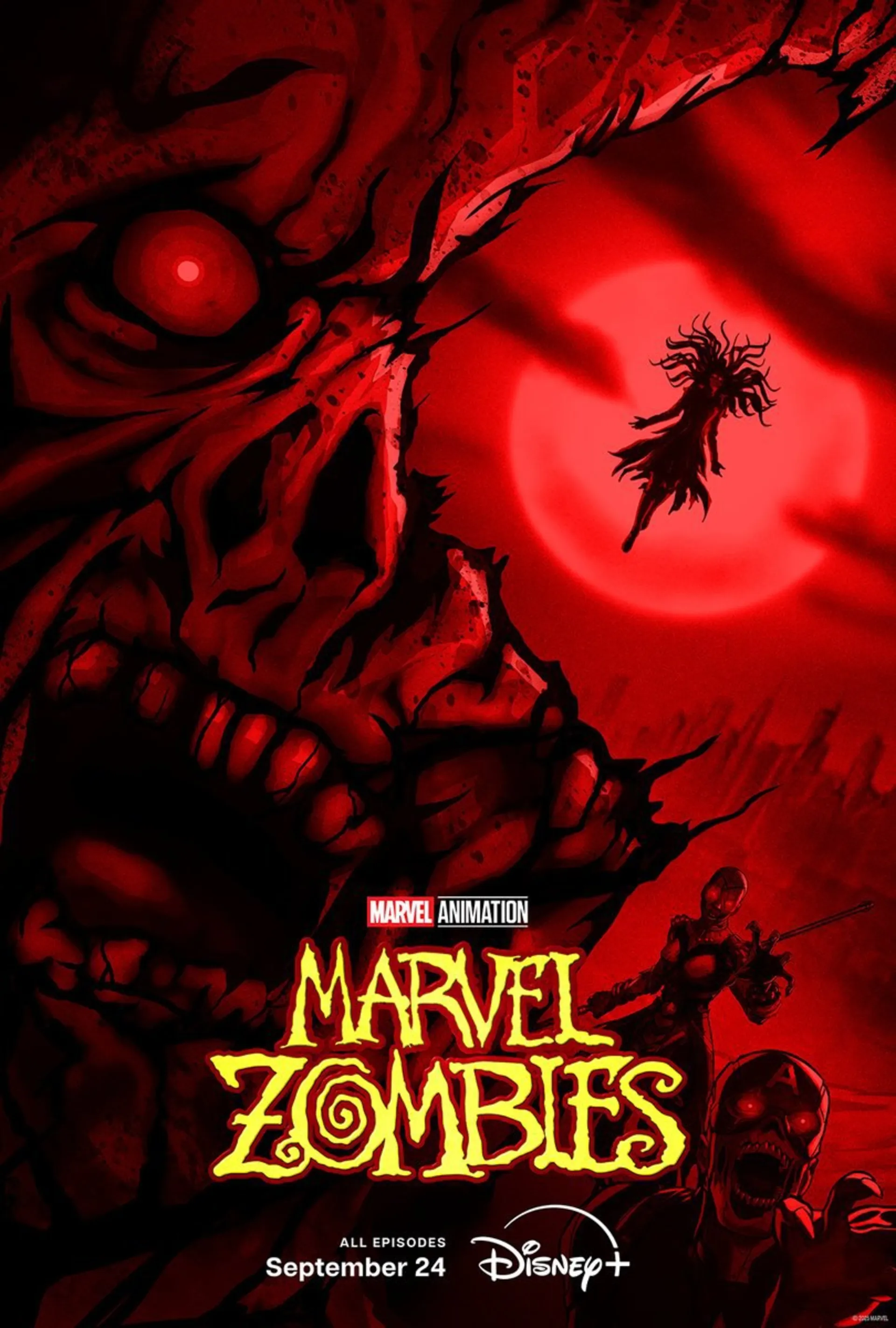 اسکارلت ویچ در پوستر جدید انیمیشن Marvel Zombies