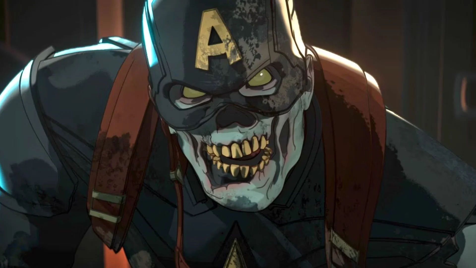 کاپیتان آمریکا زامبی در انیمیشن Marvel Zombies