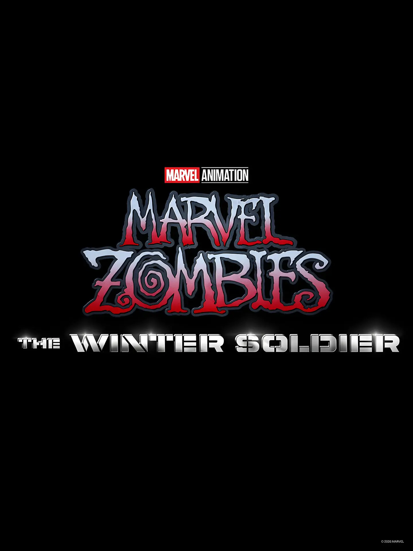 لوگوی انیمیشن مارول زامبی‌ها (Marvel Zombies) با عنوان سرباز زمستانی