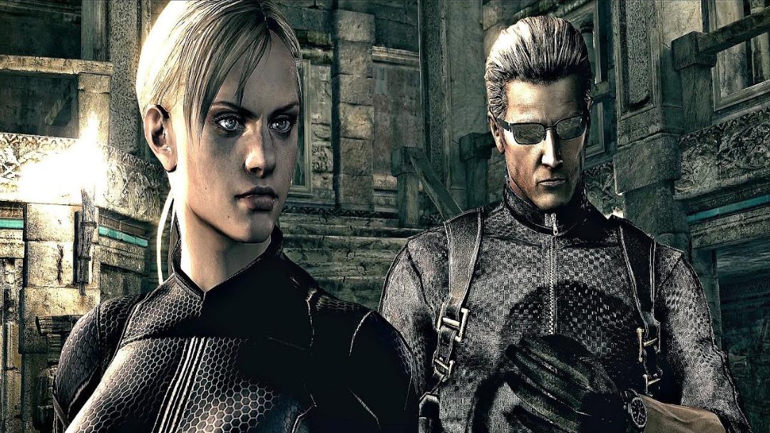 آلبرت وسکرو جیل ولنتاین در بازی Resident Evil 5