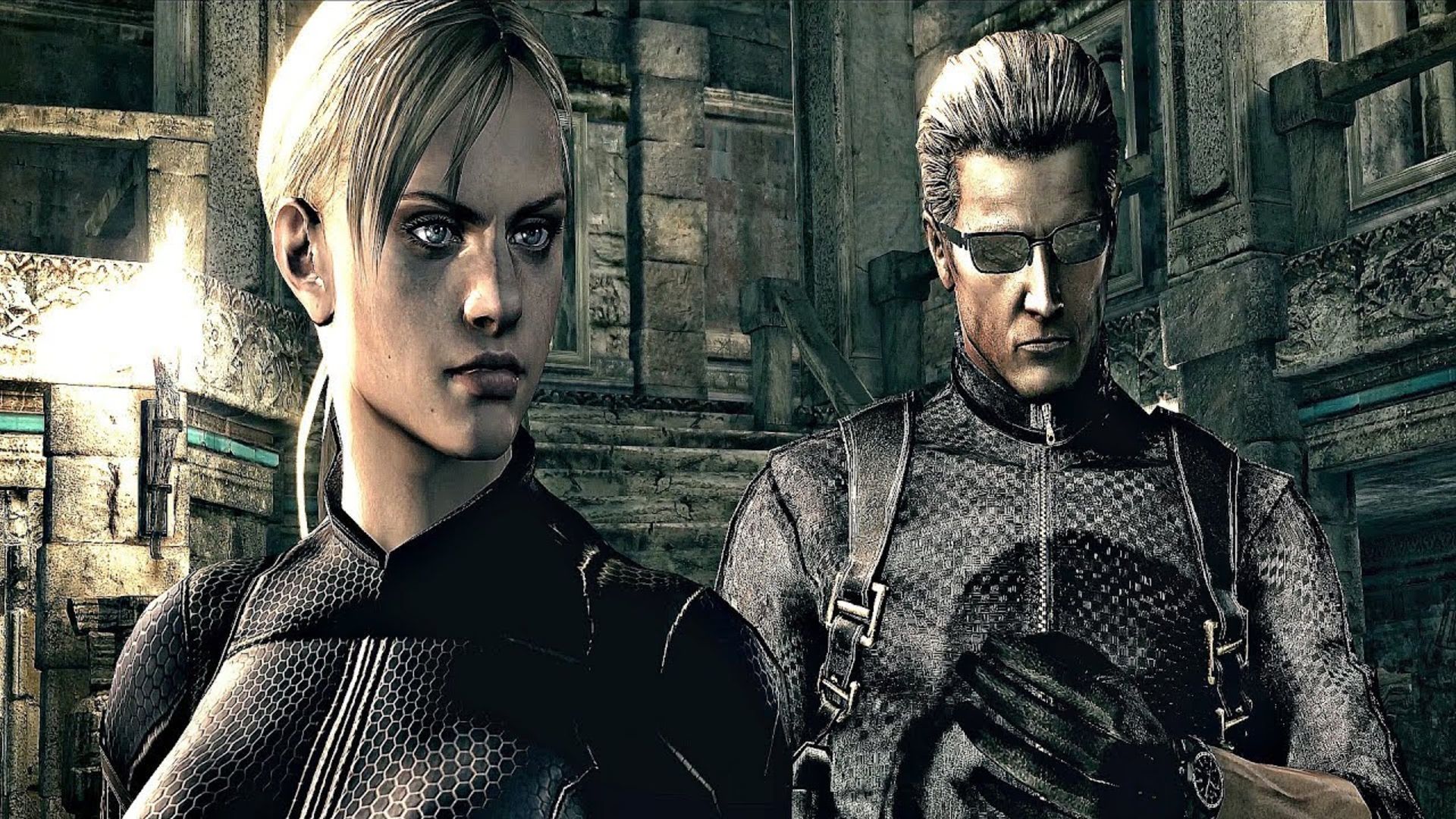 آلبرت وسکرو جیل ولنتاین در بازی Resident Evil 5