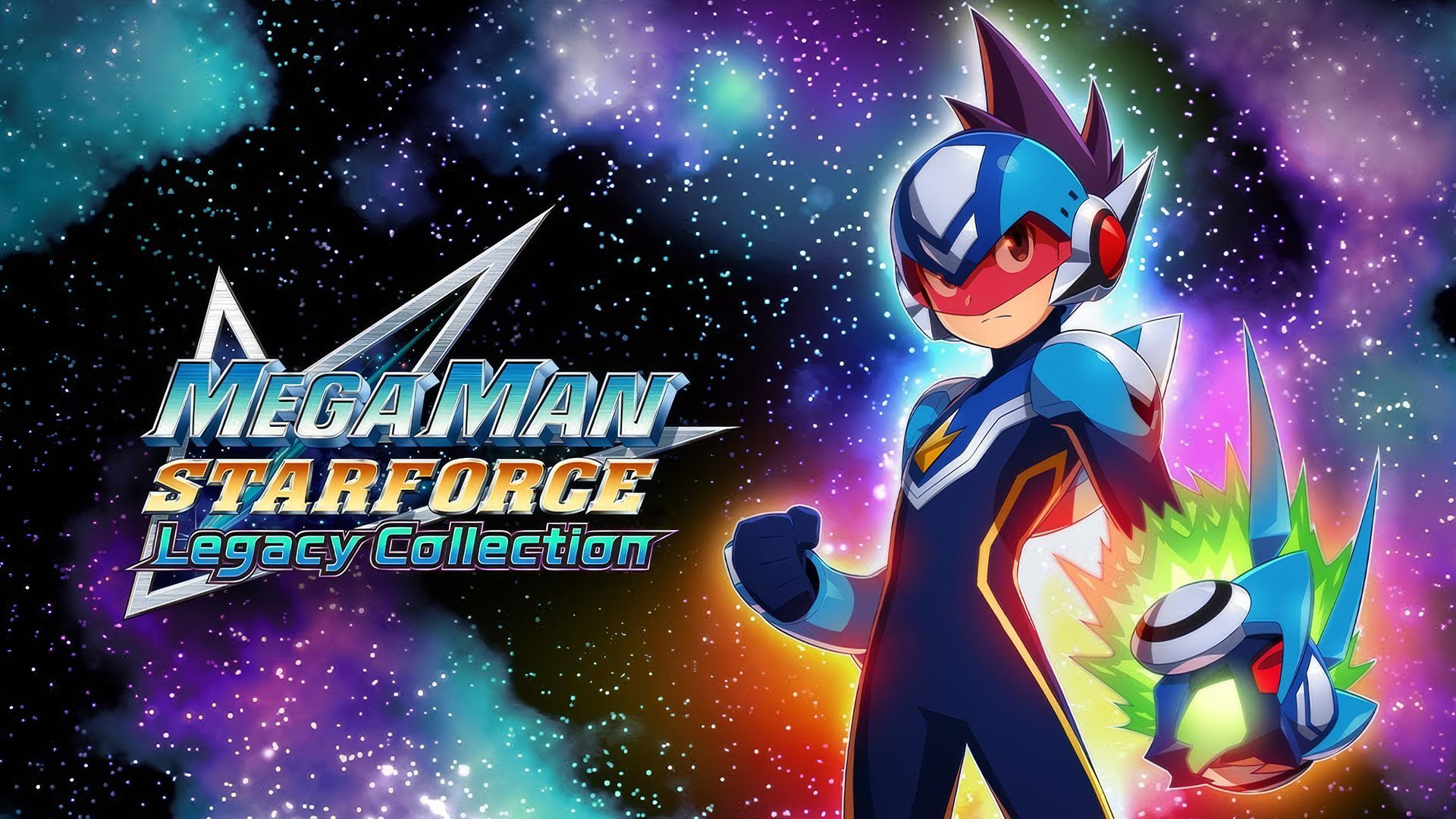 قدرت‌نمایی مگامن در کالکشن Mega Man Star Force Legacy