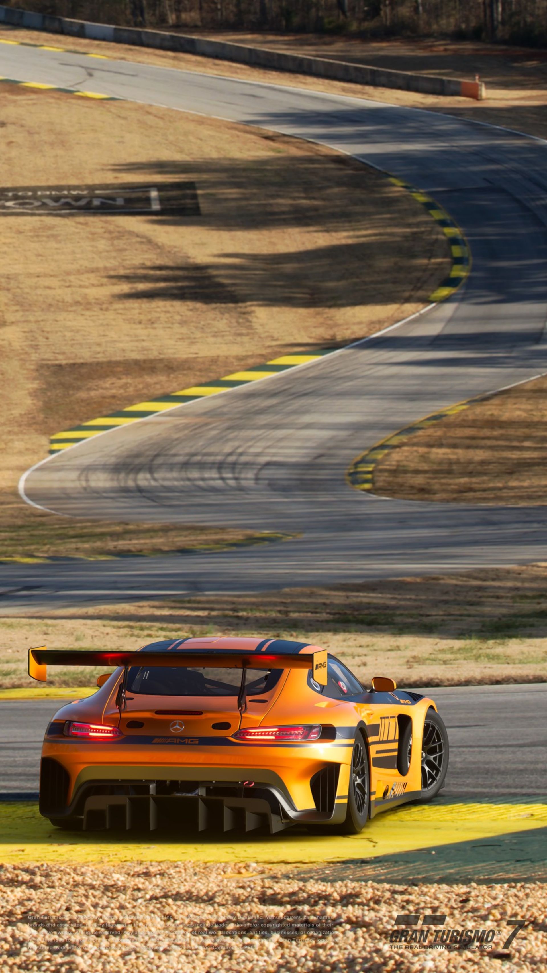 خودروی Mercedes-AMG GT3 در بازی Gran Turismo 7