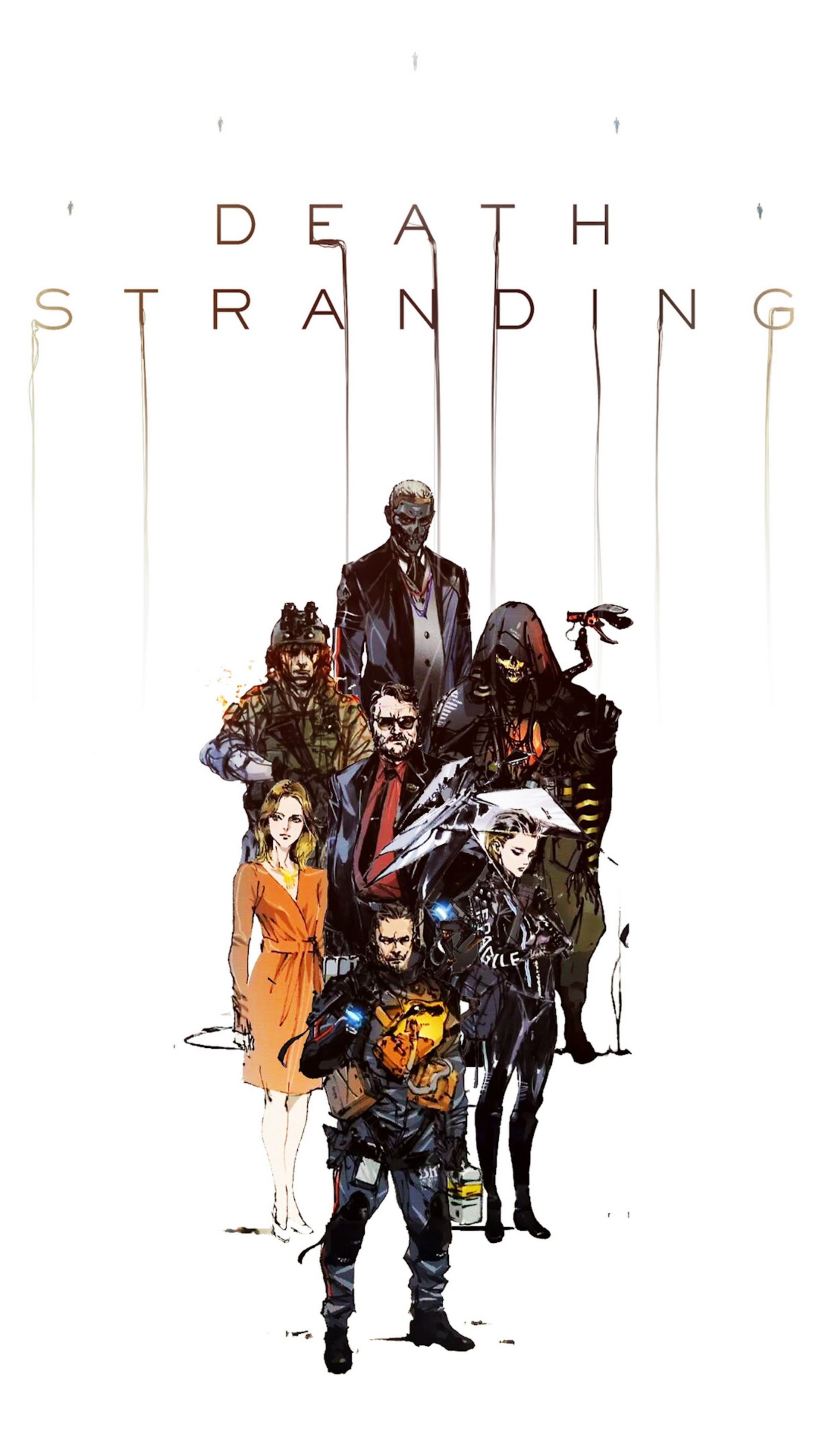 شخصیت‌های بازی Death Stranding با دیزاین مجموعه متال گیر (Metal Gear)