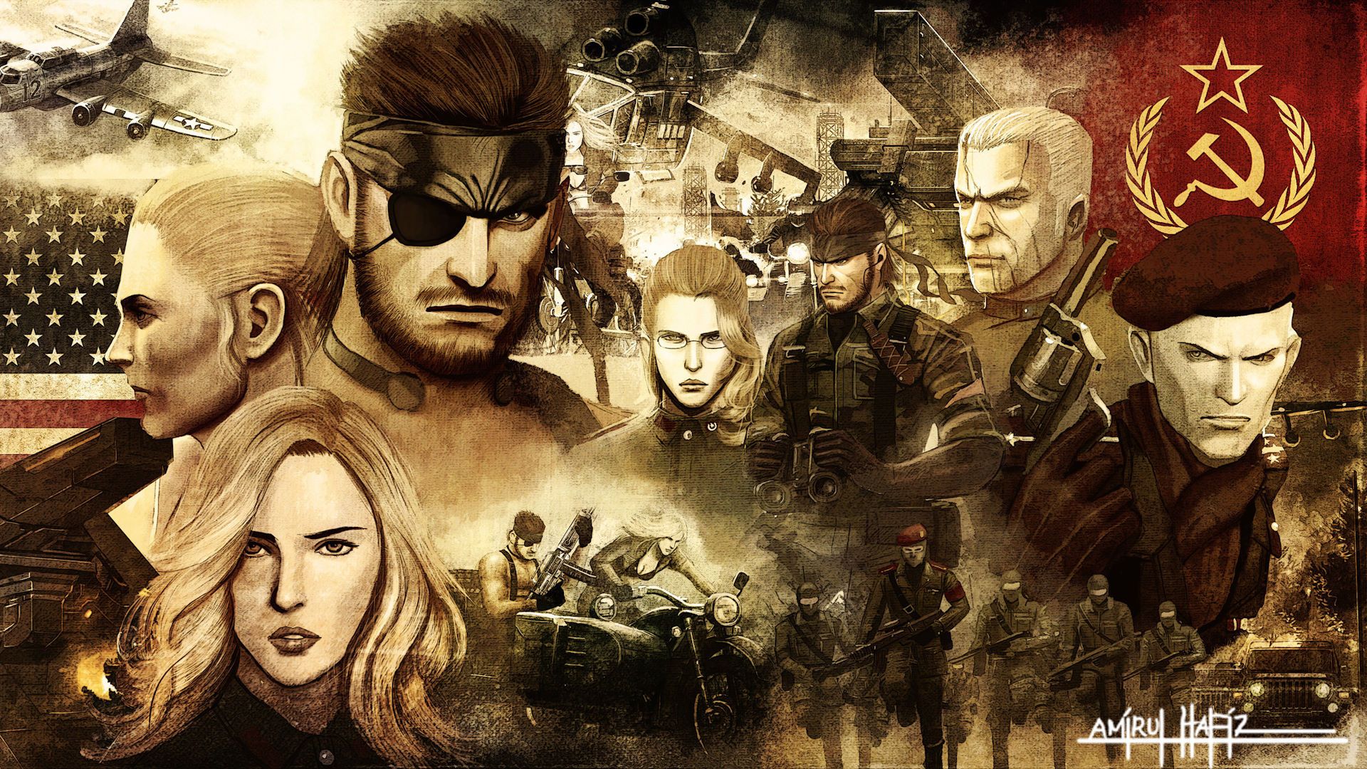 والپیپر بازی Metal Gear Solid 3: Snake Eater