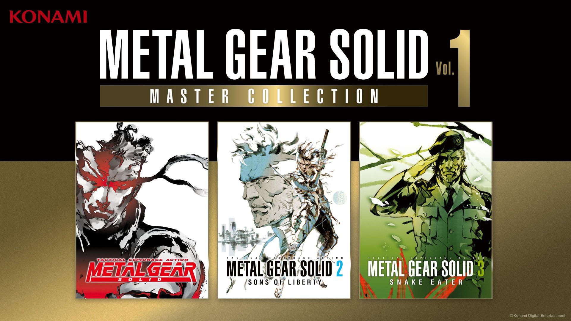 بازی های مجموعه Metal Gear Solid: Master Collection Vol. 1