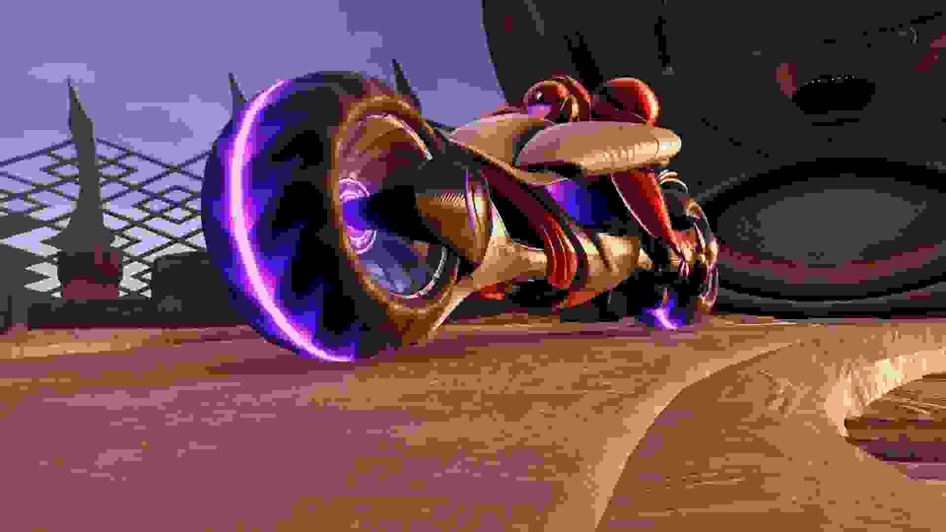 موتورسواری ساموس در بازی Metroid Prime 4: Beyond