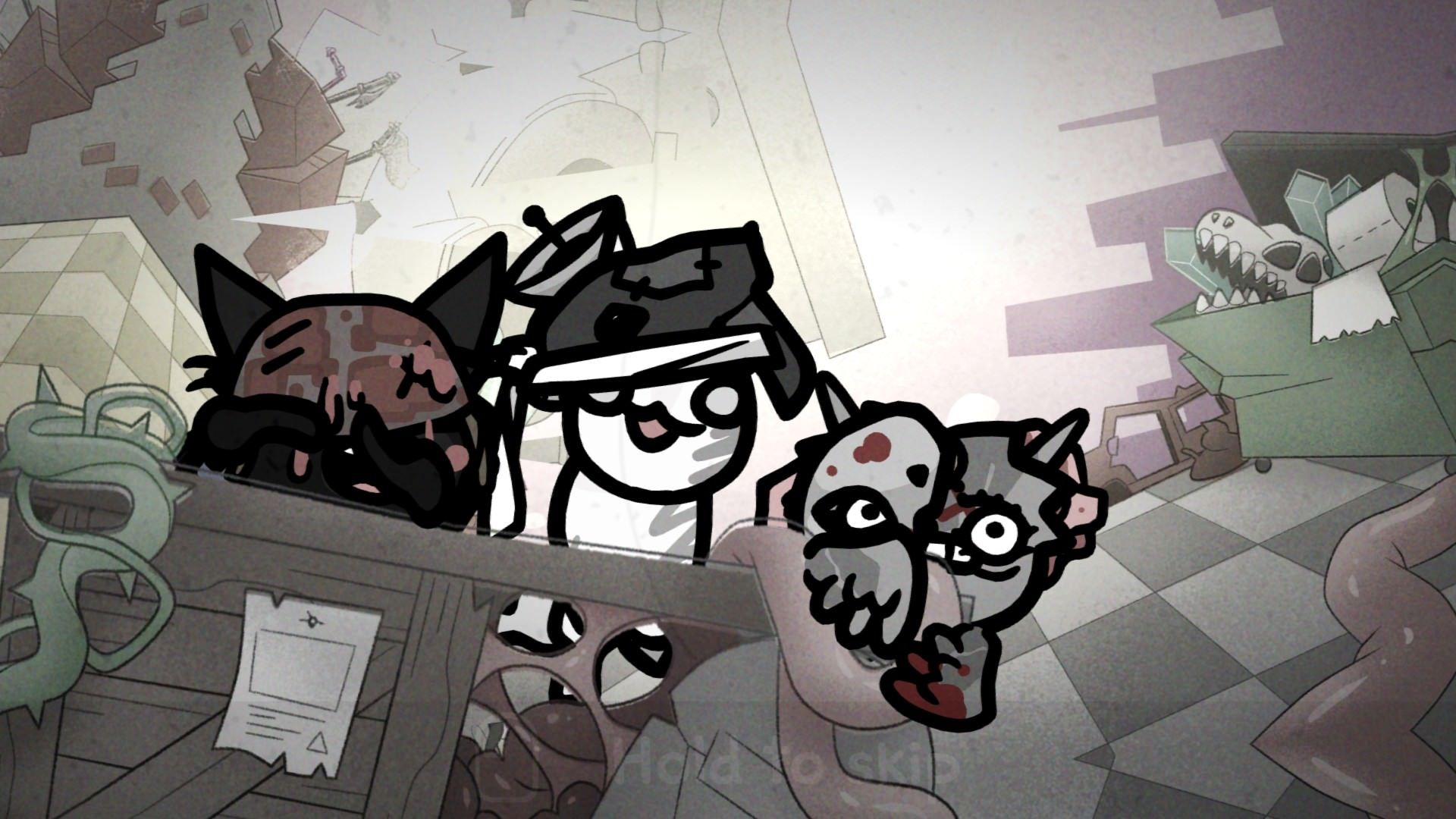 کاور گرفتن شخصیت‌های بازی Mewgenics