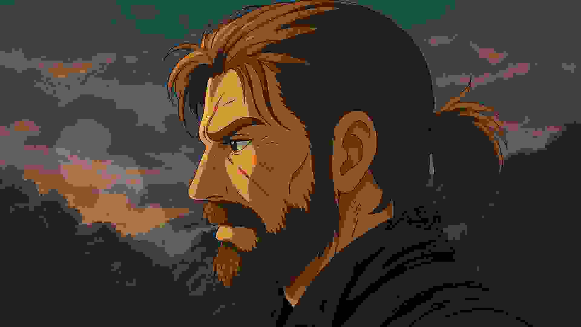 بیگ باس از بازی Metal Gear Solid V با طرح انیمه‌ای