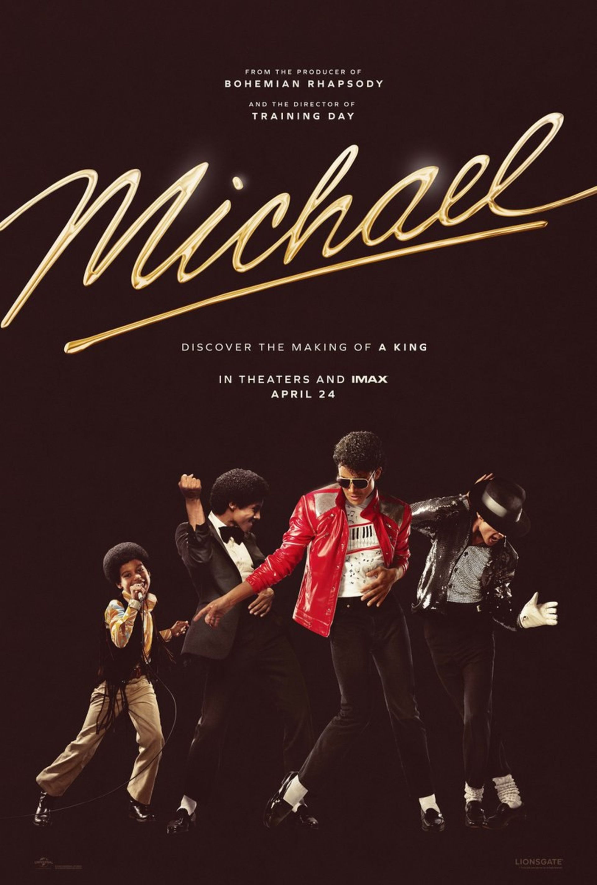 اولین پوستر فیلم Michael