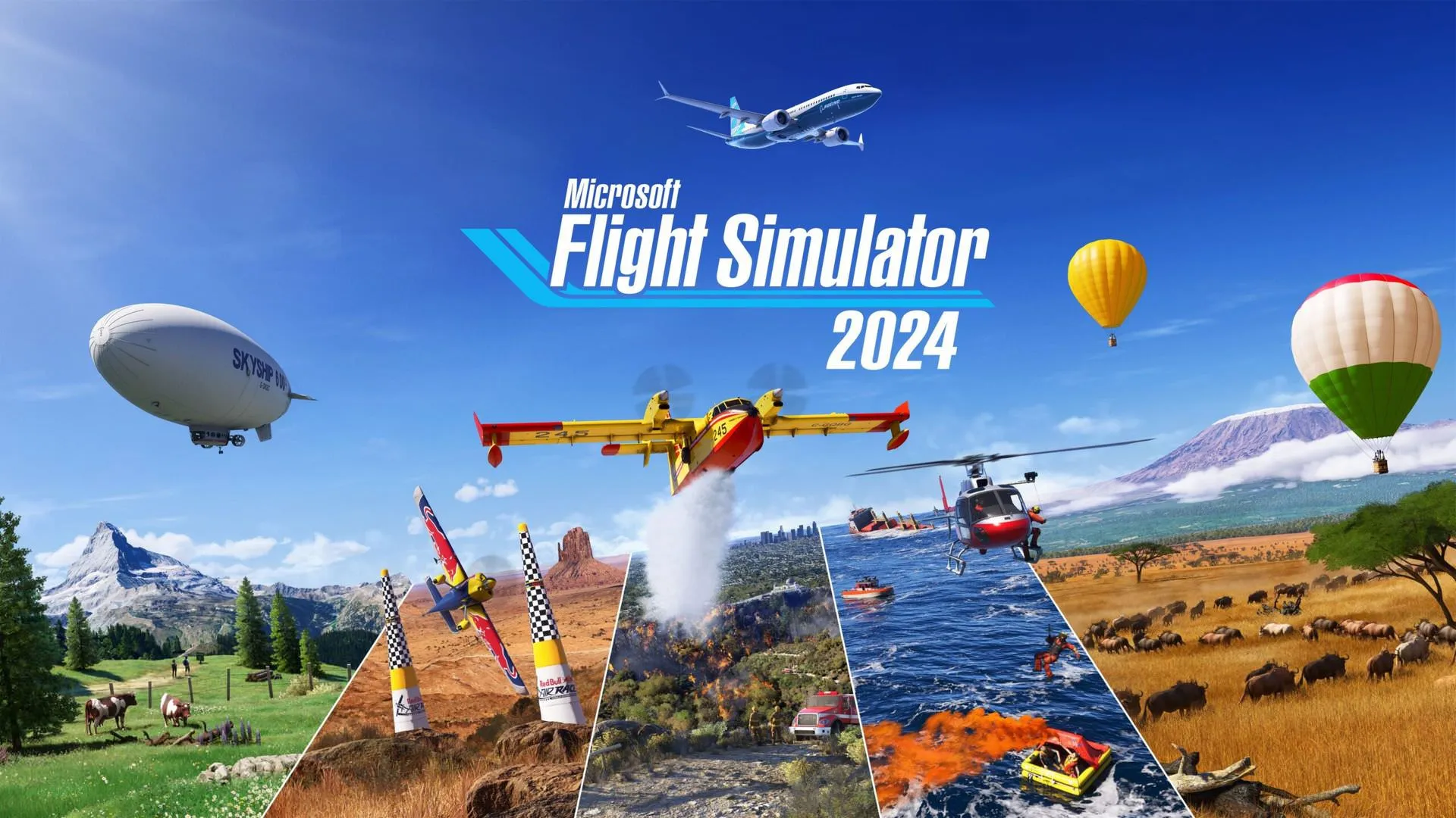 پوستر بازی Microsoft Flight Simulator 2024