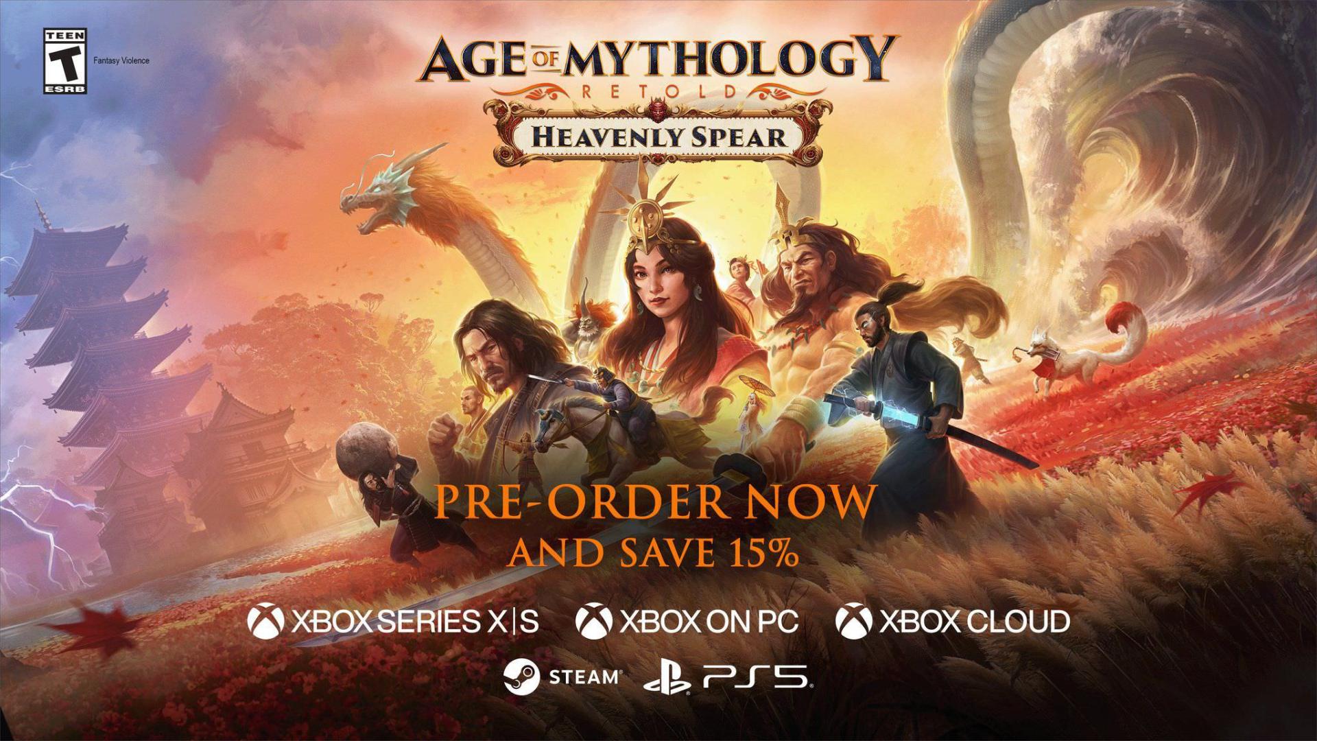 تغییر نام برند Xbox PC به Xbox on PC در صفحه بازی Age of Mythology: Retold