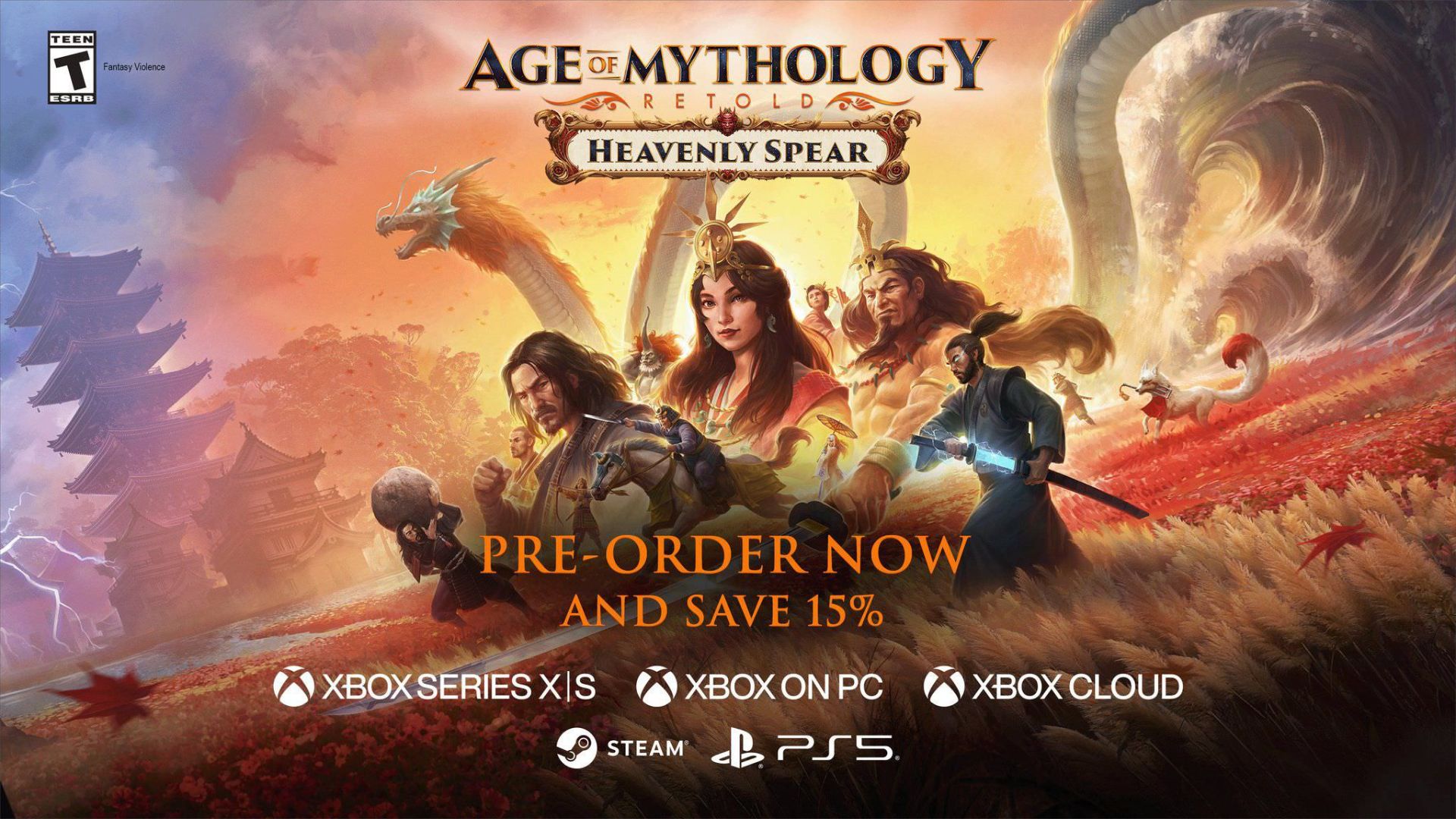 تغییر نام برند Xbox PC به Xbox on PC در صفحه بازی Age of Mythology: Retold