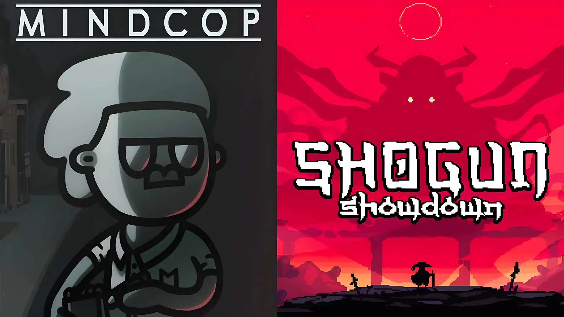 لوگوی بازی‌های ویدیویی Mindcop و Shogun Showdown