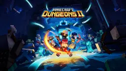 پوستر بازی Minecraft Dungeons 2