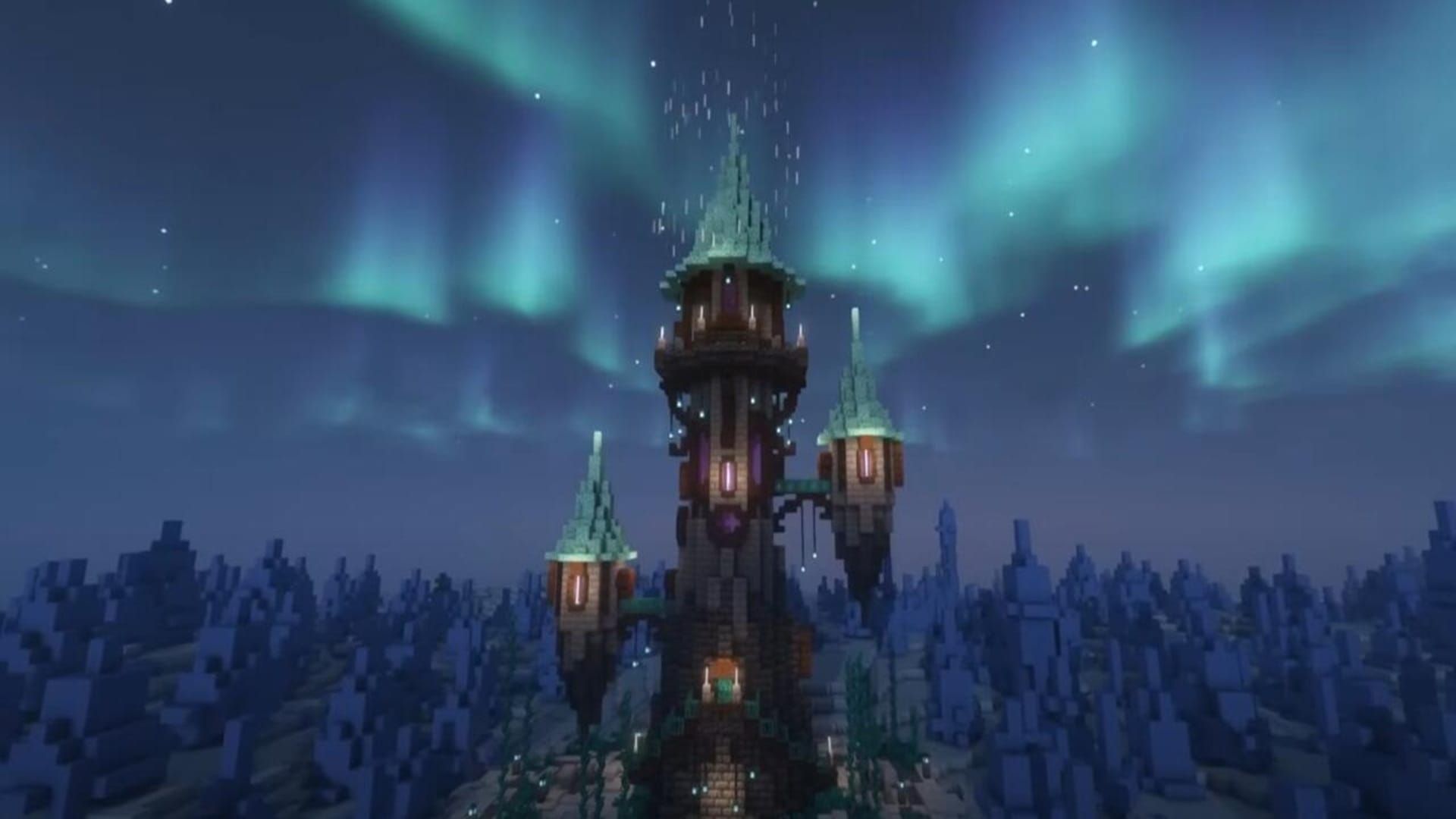 برج جادوگر در بازی Minecraft