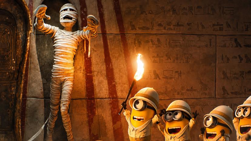 مومیایی در مصر باستان در انیمیشن Minions and Monsters