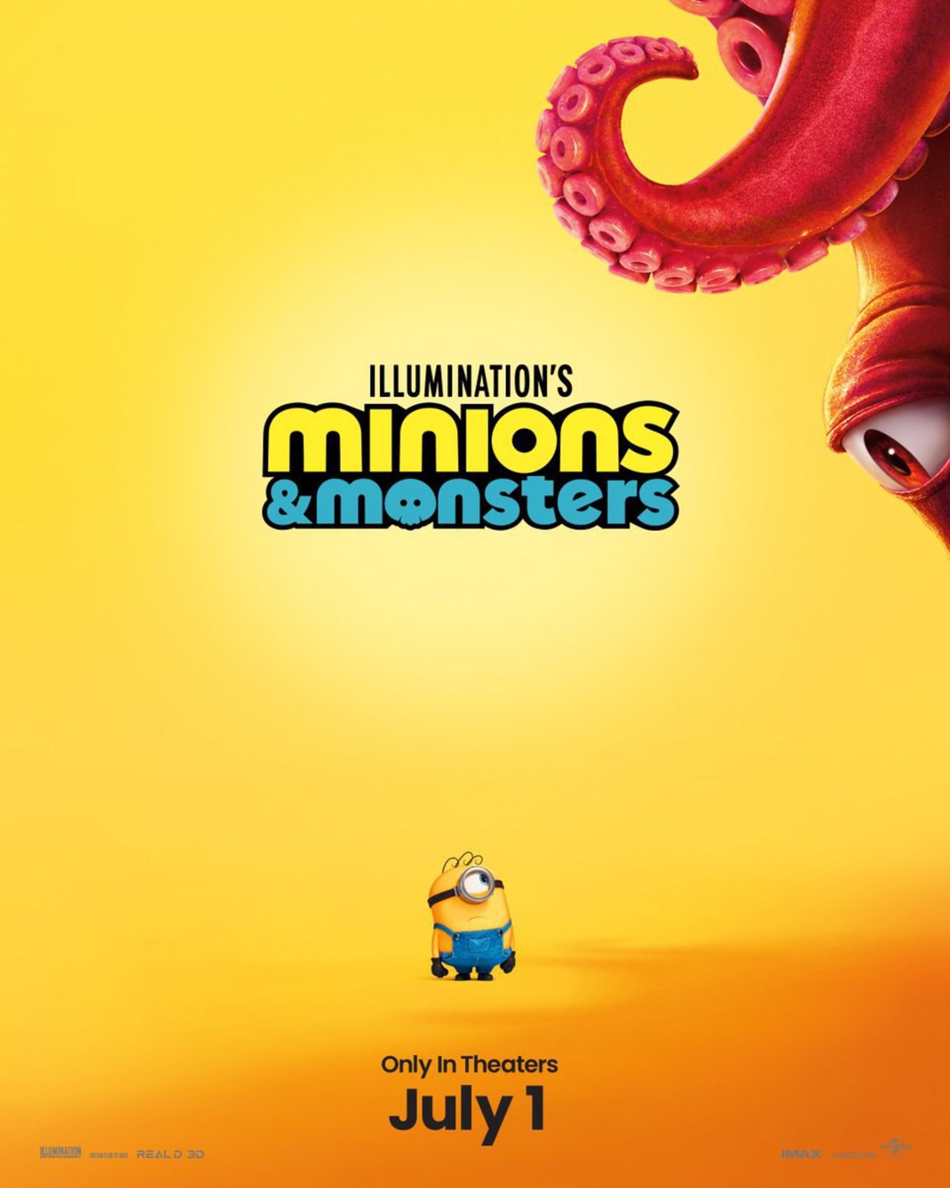 اولین پوستر انیمیشن Minions and Monsters