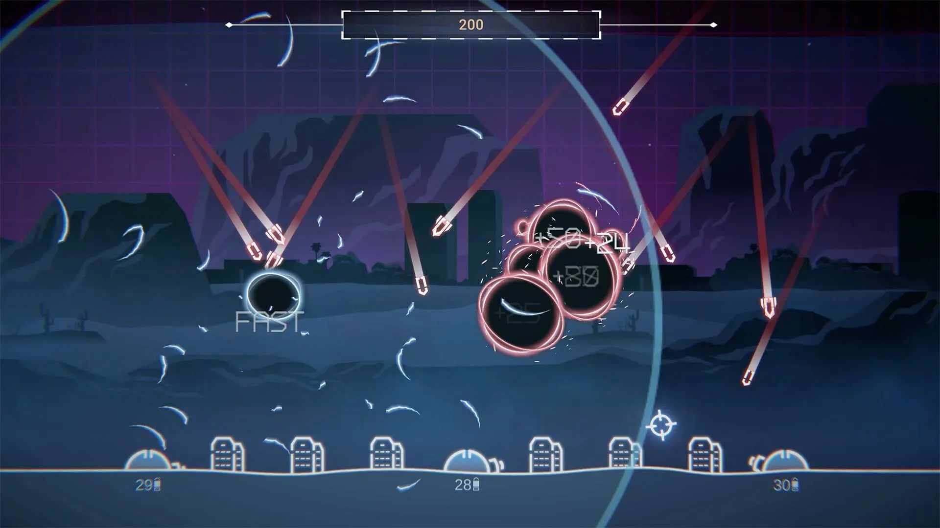 بازی Missile Command: Recharged