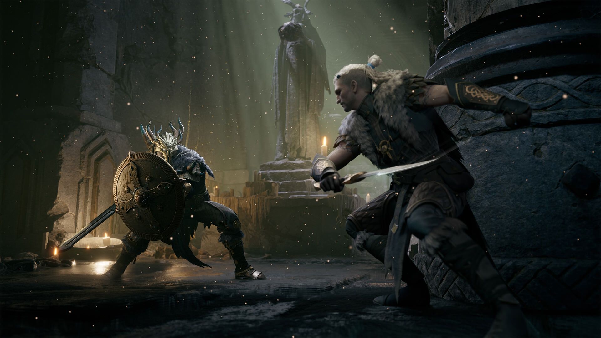 مبارزه با دشمن در بازی Mistfall Hunter