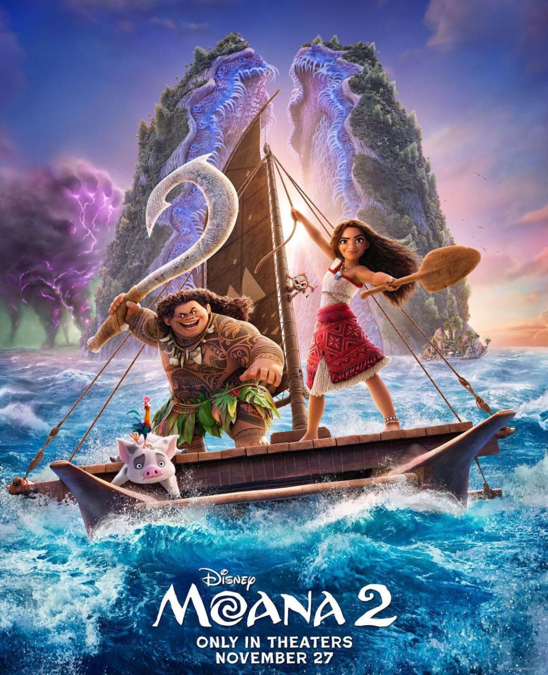 پوستر انیمیشن Moana 2