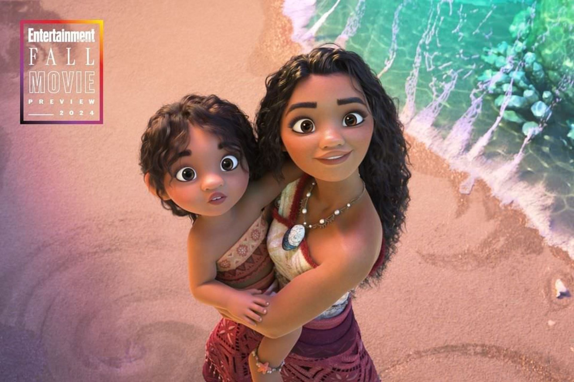 موانا و داداشش در انیمیشن Moana 2