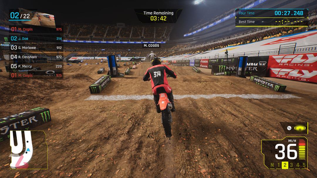 رقابت در بازی Monster Energy Supercross 25