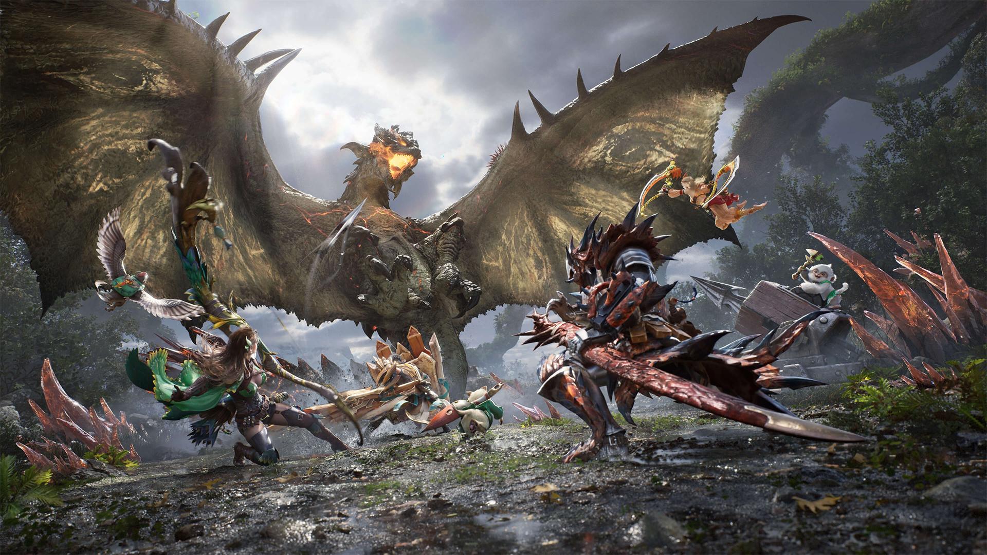 بازی موبایل Monster Hunter Outlanders