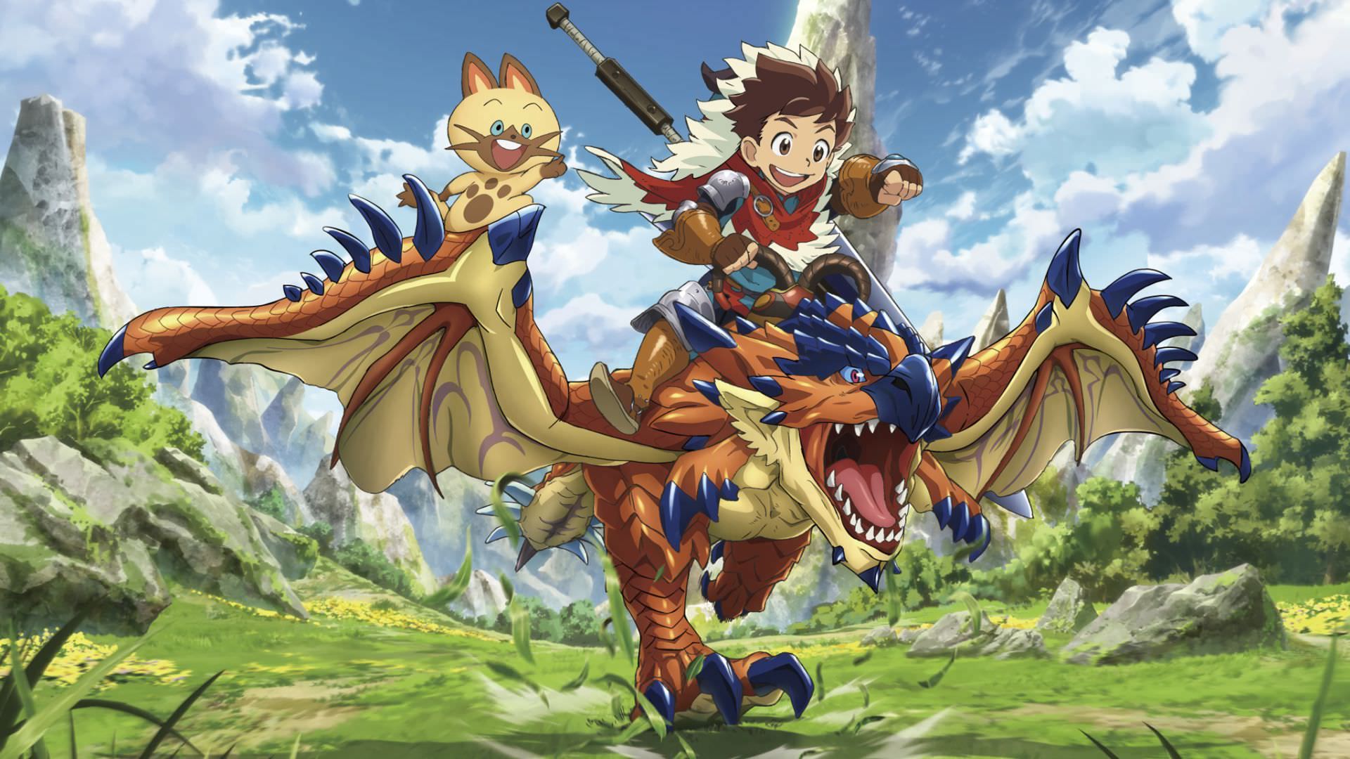 انیمه Monster Hunter Stories: Ride On 