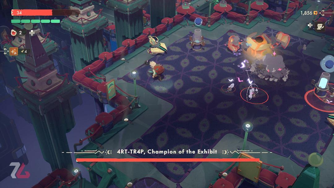 دانجن گالری در بازی Moonlighter 2