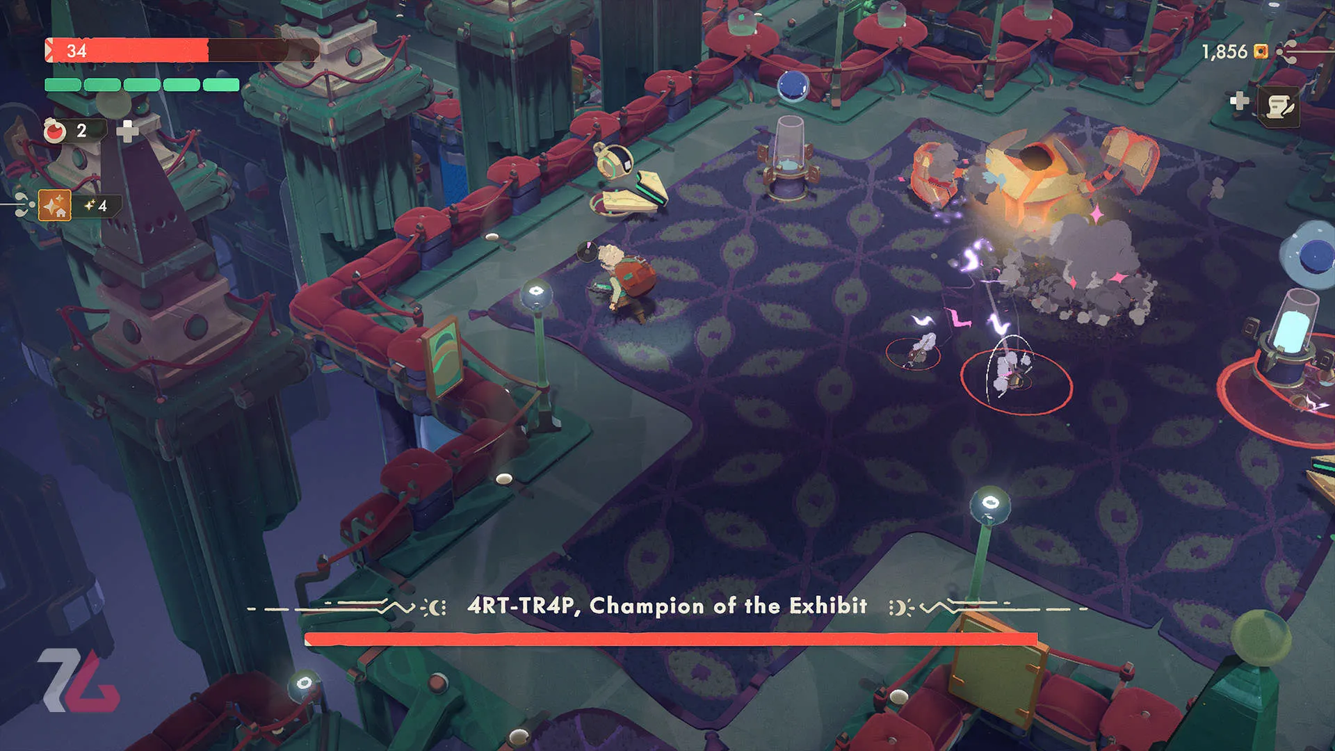 دانجن گالری در بازی Moonlighter 2