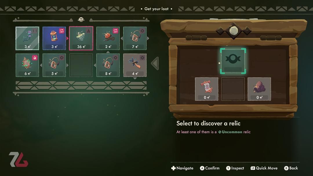مدیریت اینونتوری در بازی Moonlighter 2