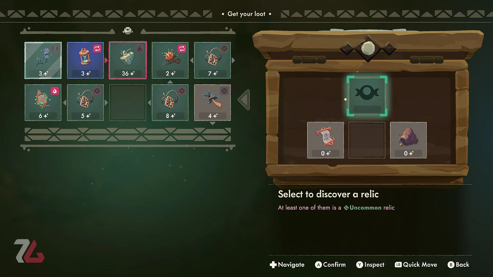 مدیریت اینونتوری در بازی Moonlighter 2