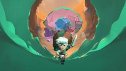 پوستر بازی Moonlighter 2: The Endless Vault و شخصیت اصلی آن