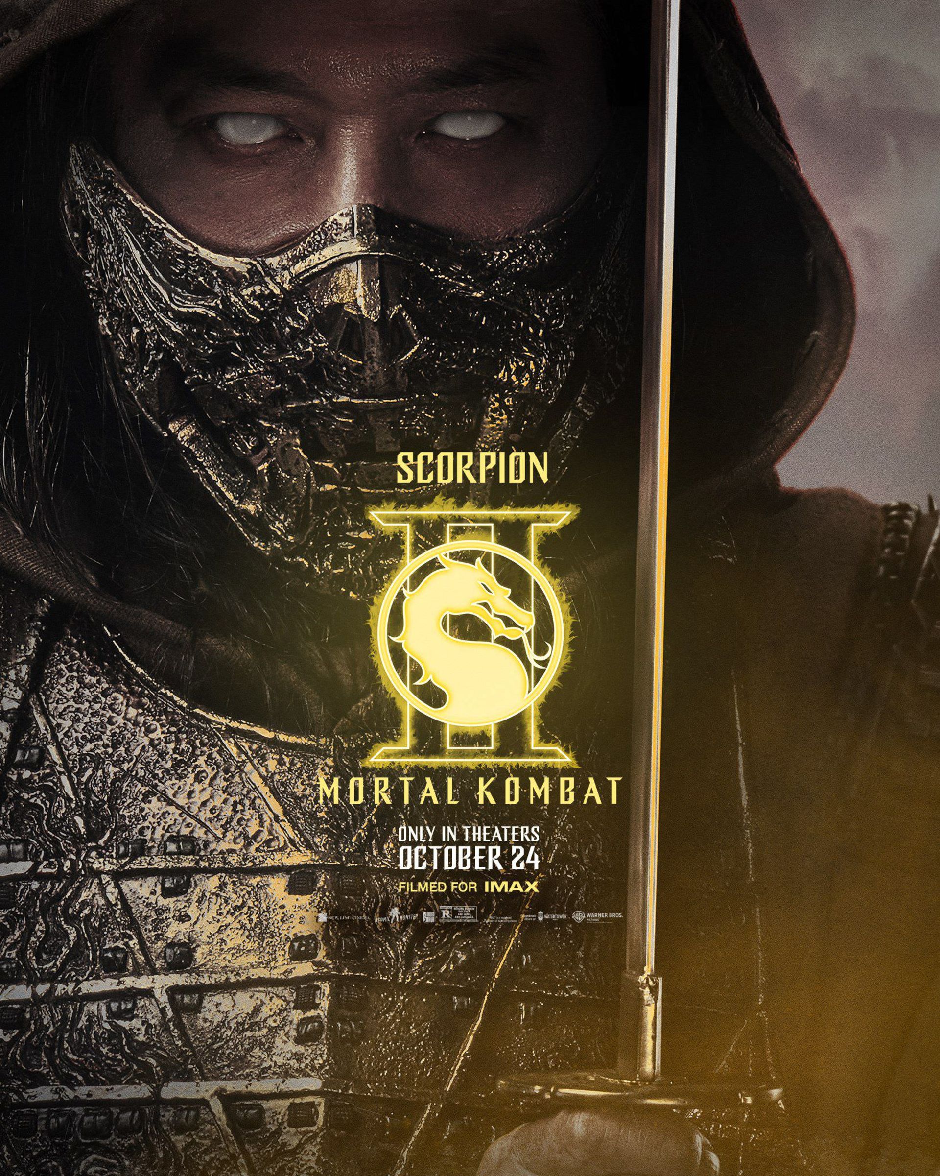 پوستر شخصیت فیلم Mortal Kombat 2