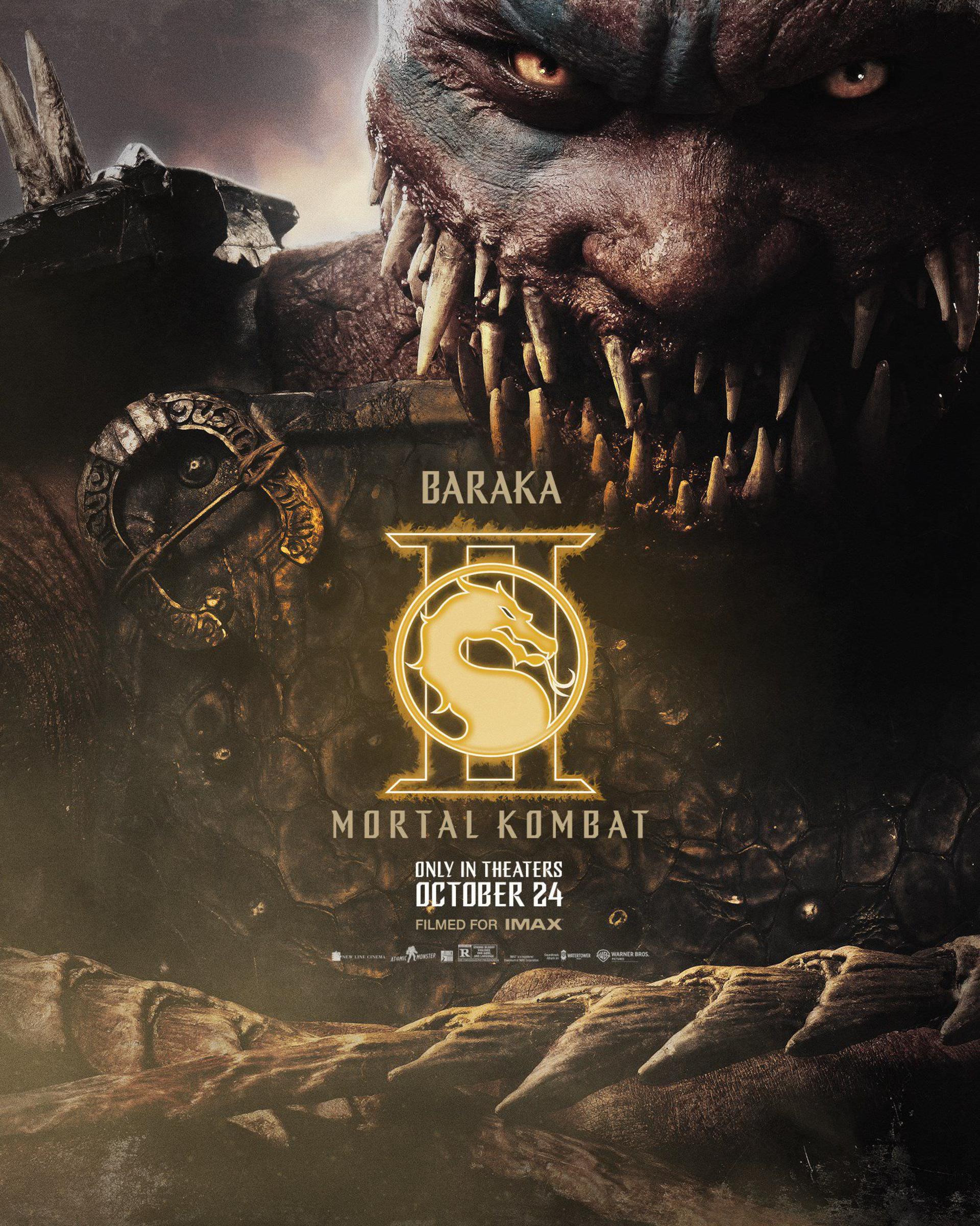 پوستر شخصیت فیلم Mortal Kombat 2