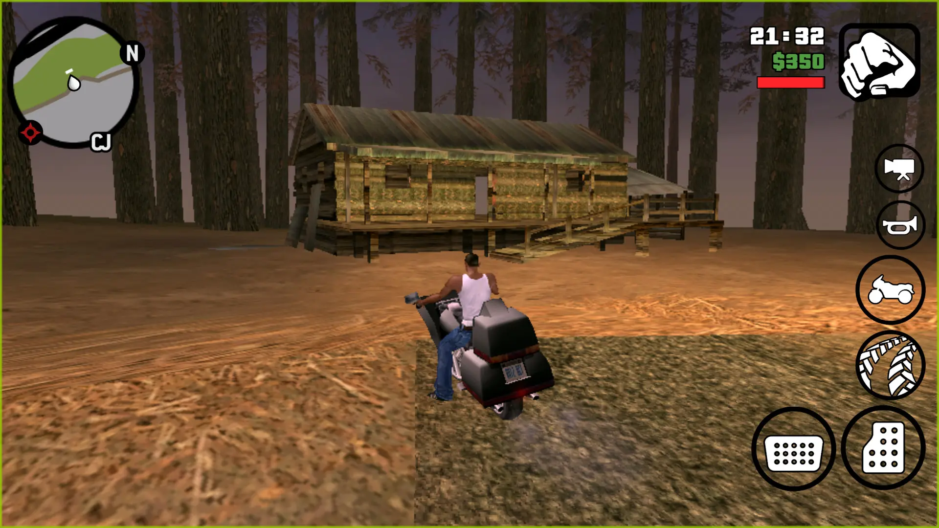 کابین کوه چیلیاد (Mount Chiliad Cabin) در بازی جی‌تی‌ای سن آندریاس (GTA: San Andreas)