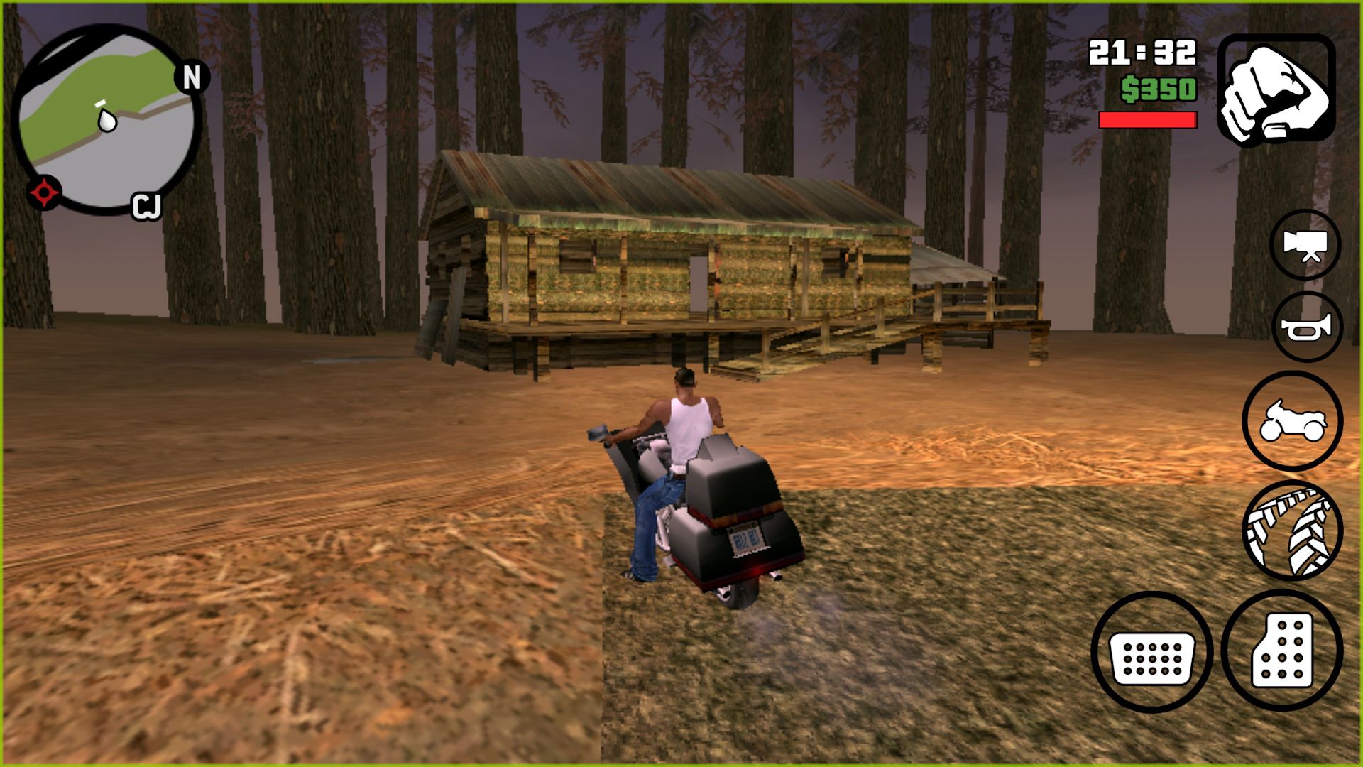 کابین کوه چیلیاد (Mount Chiliad Cabin) در بازی جی‌تی‌ای سن آندریاس (GTA: San Andreas)