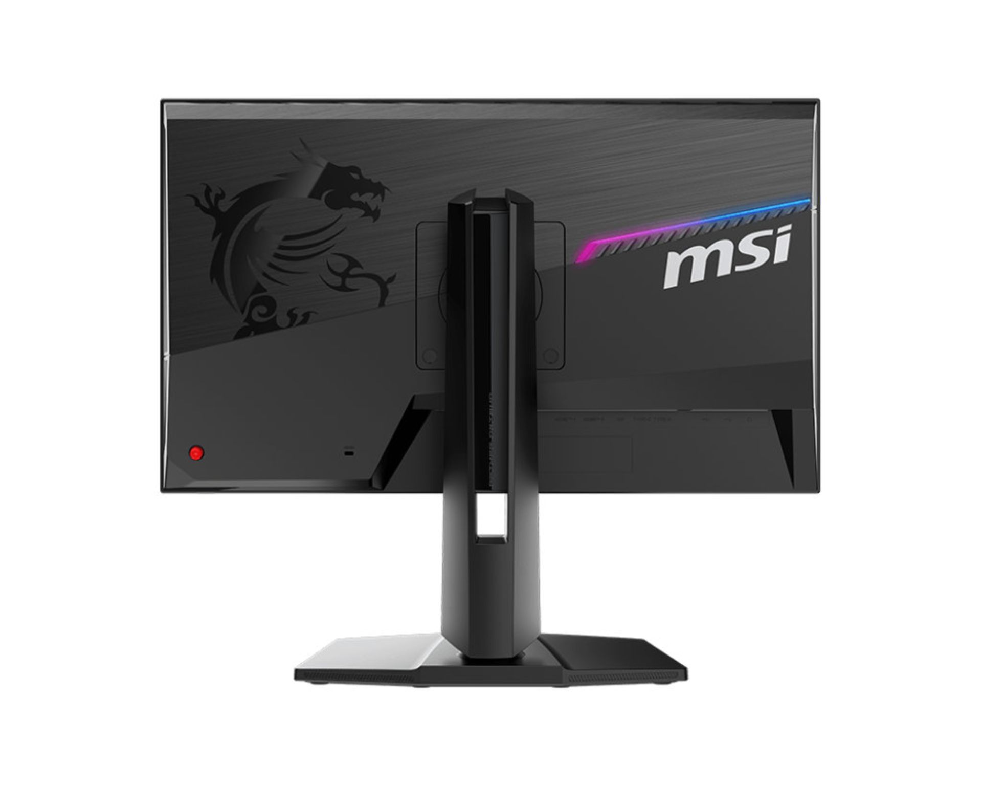 نمای پشتی مانیتور گیمینگ فوق سریع MPG 242R X60N شرکت ام‌اس‌آی (MSI)
