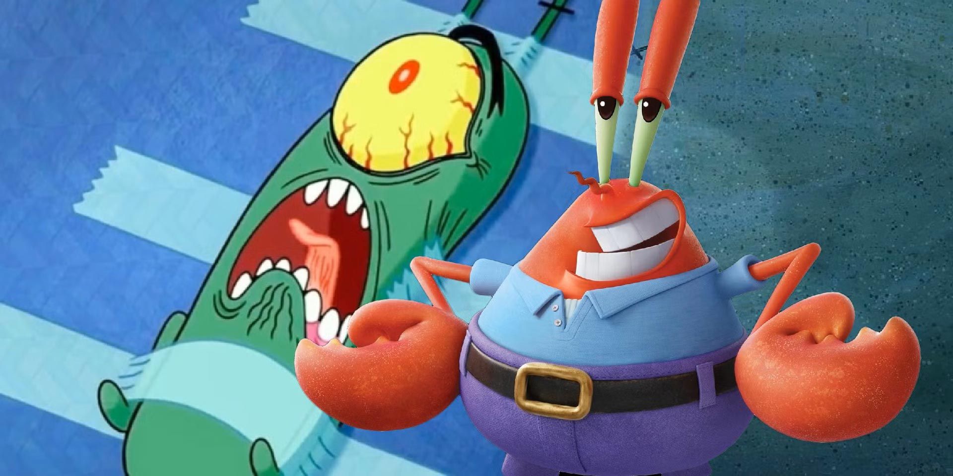 Mr_Krabs_frighten_Plankton_Spongebob_Squarepants_