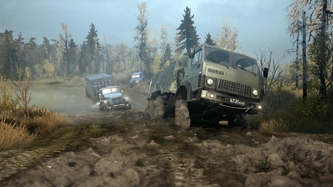 گیم‌پلی بازی MudRunner