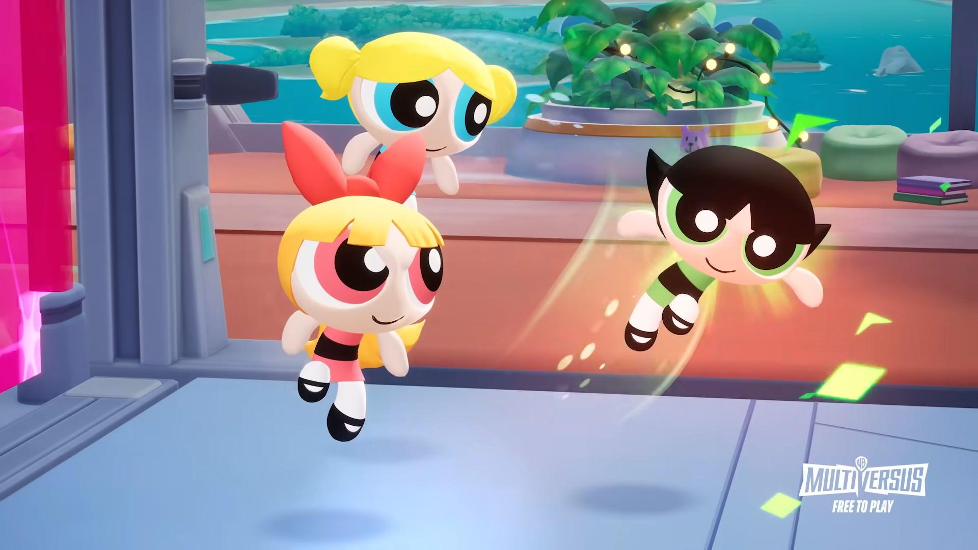 گروه The Powerpuff Girls در بازی MultiVersus