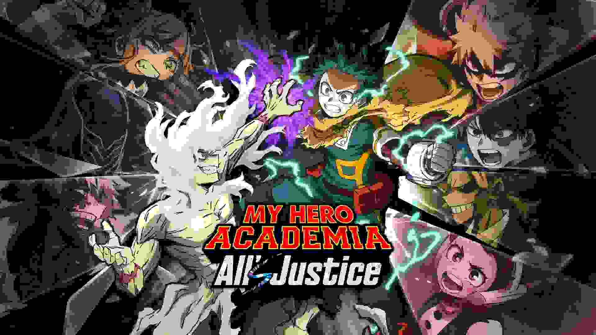 شخصیت‌های اصلی بازی My Hero Academia All’s Justice در والپیپر آن