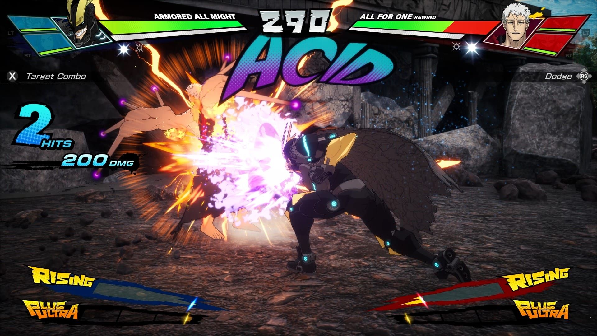 مبارزات سهمگین قهرمانان در بازی My Hero Academia All’s Justice